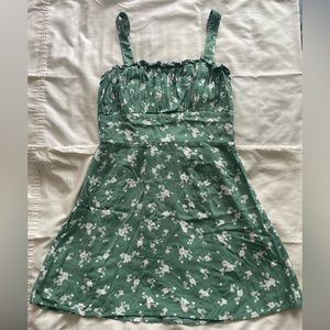 Altar’d State Green Floral Dress